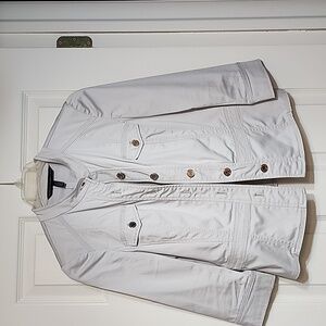 White House Black Market Light Gray Jacket